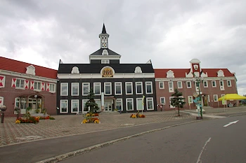 道の駅サンフラワー北竜の風景