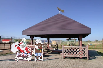 トナカイ観光牧場の風景