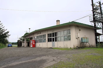 利別駅の風景