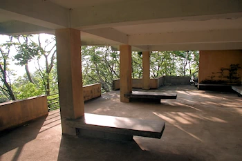 雷電展望台の風景