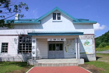 上砂川駅の風景