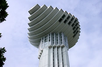 開基百年記念展望塔の風景