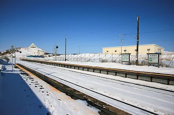 浜小清水駅の風景