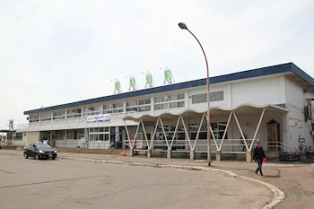 倶知安駅の風景
