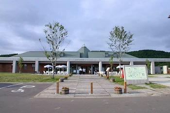 道の駅くろまつないの風景