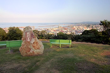紋別公園の風景