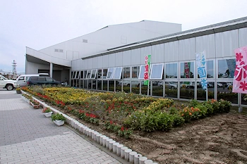 道の駅むかわ四季の館の風景