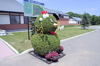 道の駅なかさつないの風景