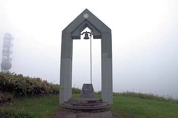 開陽台幸せの鐘の風景