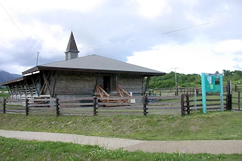 有島サフォーク牧場の風景