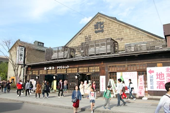 北一硝子の風景