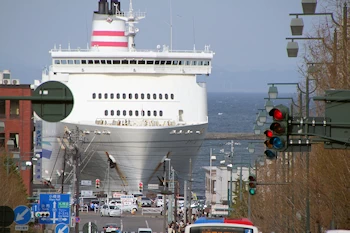 小樽港FTの風景