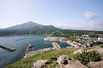ペシ岬展望台の風景