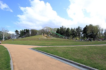 月寒公園の風景