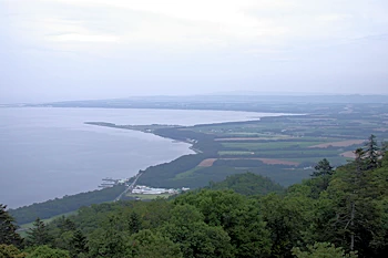 サロマ湖展望台の風景
