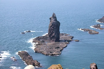 ゴリラ岩の風景