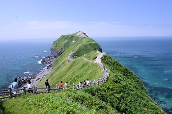 神威岬の風景