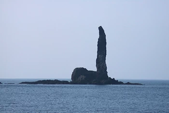 ローソク岩の風景