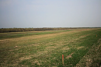 グライダー滑空場の風景