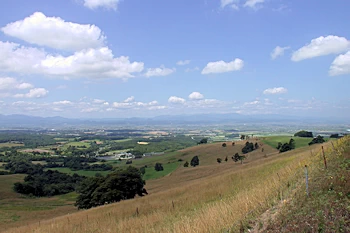 丸加高原展望台の風景