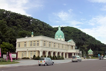 道の駅香りの里・たきのうえの風景