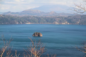 摩周湖第一展望台の風景