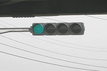 4つ目信号機の風景