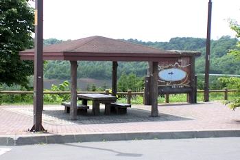 武四郎坂駐車場公園の風景