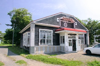 兜沼郷土資料室の風景