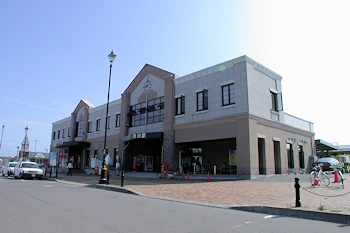 余市駅の風景