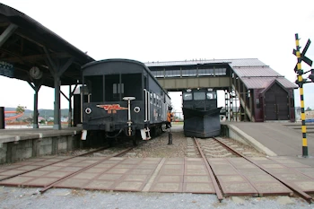 中湧別駅記念館の風景