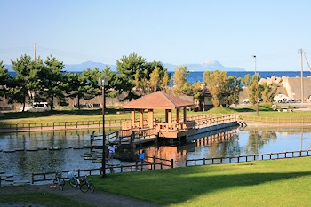 風間浦村の風景