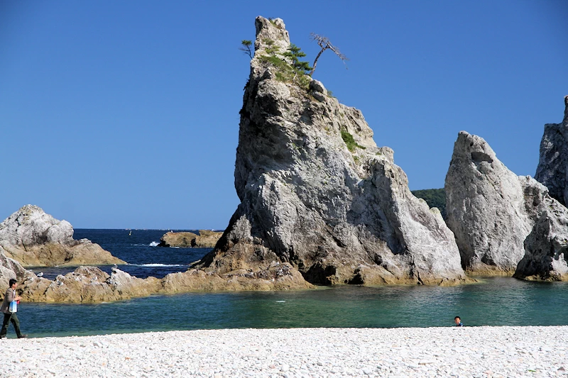 浄土ヶ浜の風景