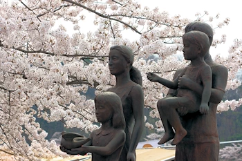 東門付近の風景