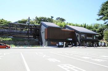 松島海岸駅の風景
