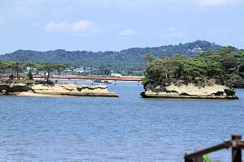 松島海岸の風景