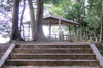 富山の展望台の風景