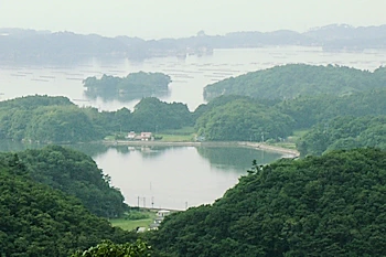 松島の眺めの風景