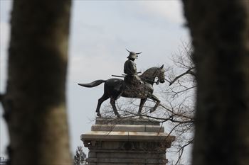 仙台城の風景