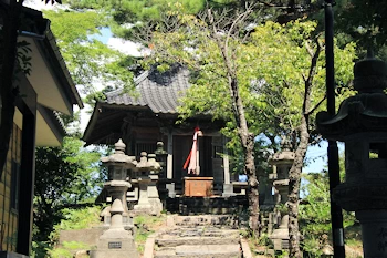 毘沙門堂の風景