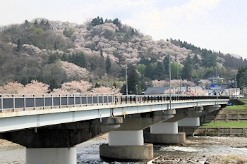 桧木内川堤・武家屋敷の風景