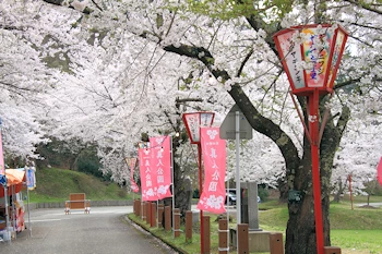 真人公園の風景