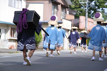 大名行列の画像