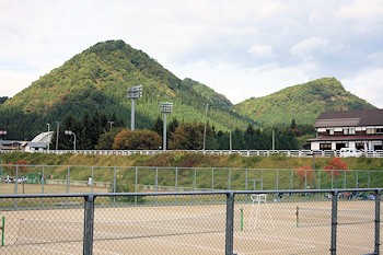 金山町の風景