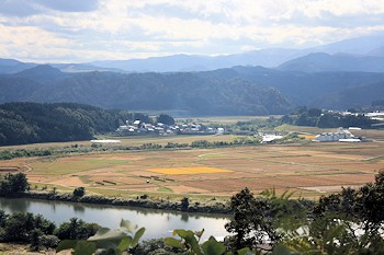 大蔵村の風景