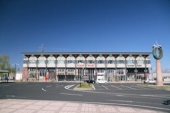 さくらんぼ東根駅の風景