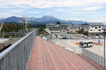 大石田駅の風景