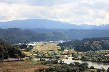 大蔵展望所の風景
