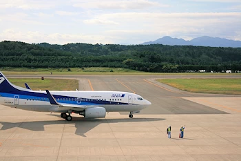 庄内空港の風景