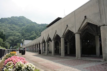 道の駅月山あさひ博物村の風景